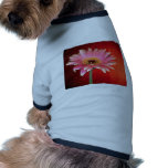 Beautiful Perfect pink and yellow gerbera daisy Doggie Tee Shirt
