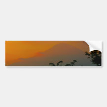 Beautiful Picture of Mt. Fuji in Japan Bumper Sticker
