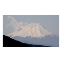 Beautiful Picture of Mt. Fuji in Japan Business Cards