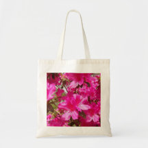 Beautiful Pink Azalea Flower Tote Bag