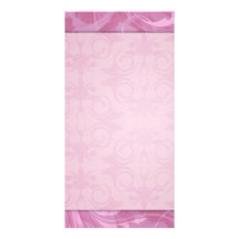 Beautiful Pink floral wedding gift Customized Photo Card
