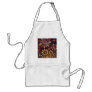 BEAUTIFUL  PLASTIC FLOWERS APRON