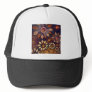 BEAUTIFUL  PLASTIC FLOWERS MESH HATS
