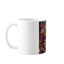 BEAUTIFUL  PLASTIC FLOWERS COFFEE MUG