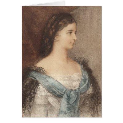 Beautiful Portrait of Empress Elisabeth - Sisi by AntiqueImages