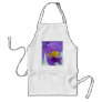 Beautiful purple orchid flower aprons