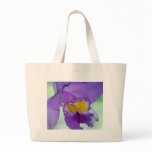 Beautiful purple orchid flower bags