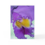 Beautiful purple orchid flower cards