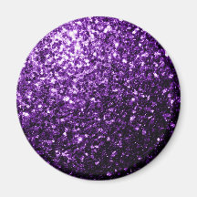 Beautiful Purple sparkles Refrigerator Magnet