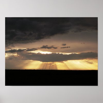 Beautiful Rays of Light Posters by DreamBigInk