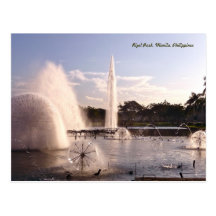 Beautiful Rizal Park Postcard