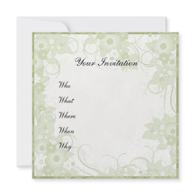 Beautiful romantic invitation by karanta