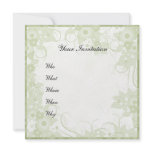 Beautiful romantic invitation