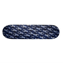 Beautiful Rows of spade connectors Skateboard