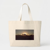 Beautiful Santa Barbara beach sunset Bag