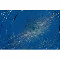 Beautiful Shattered glass Acrylic Cut Out