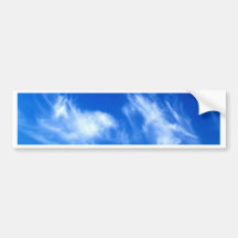 beautiful sky  and  cloud bumper stickers