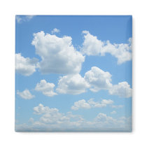 Beautiful Sky Fridge Magnets