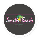Beautiful South Beach -T-shirt, FL stickers