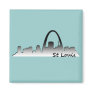 Beautiful St Louis Fridge Magnet