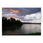 Beautiful Sunrise at Ohio River cards