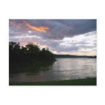 Beautiful Sunrise at Ohio River postcards