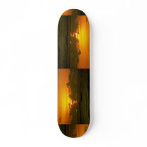 Beautiful Sunset: Bali, Indonesia Skate Board