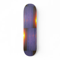 Beautiful Sunset: Bali, Indonesia Custom Skateboard