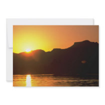 Beautiful Sunset: Colorado River, Arizona Custom Invite