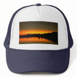 Beautiful Sunset: Colorado River, Parker, Arizona Hats