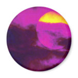 Beautiful Sunset: Hanoi, Vietnam Fridge Magnet