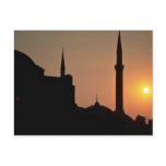 Beautiful Sunset: Istanbul, Turkey Postcard