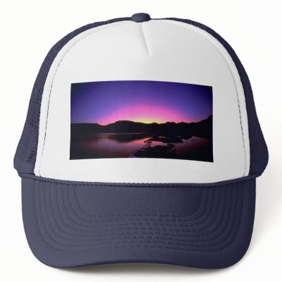Beautiful Sunset: Lake Mead, Nevada Trucker Hat by inspirelove