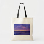 Beautiful Sunset: Mission Beach, San Diego, Califo Canvas Bags