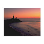 Beautiful Sunset: Montauk Point Light House, Long Post Cards