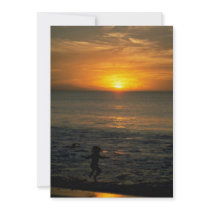 Beautiful Sunset: Perth, Australia Personalized Invitations