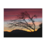 Beautiful sunset postcard