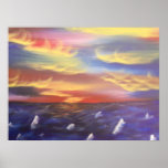 beautiful sunset posters
