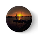 Beautiful Sunset: Santa Clara Point, Mission Bay, Pinback Buttons