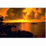 Beautiful Sunset: Sebastian's, Virgin Gorda, Briti Photo Sculptures