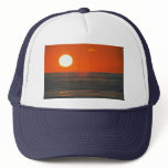 Beautiful Sunset: Solana Beach, California Mesh Hats