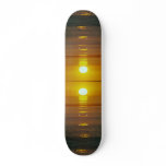 Beautiful Sunset: Solana Beach California Skate Deck
