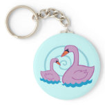 Beautiful Swans Key Chains