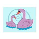 Beautiful Swans postcards