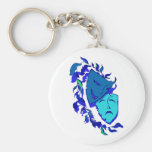 Beautiful Theatre Masks Key Chains