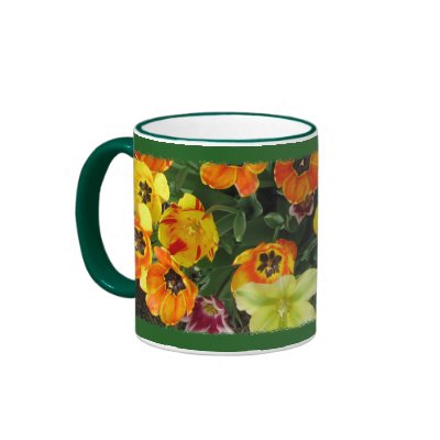 Beautiful Tulips Coffee Mugs by gmlehmann