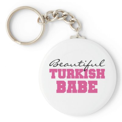 Beautiful Turkish Babe Key Chains by world_wide