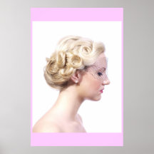 Beautiful Updo Poster
