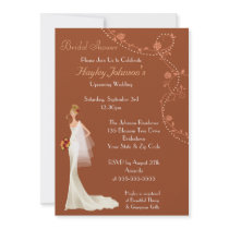 Beautiful Vintage Bridal Shower Invites