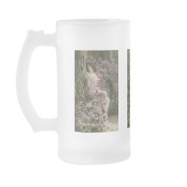 Beautiful Vintage Forrest Flower Goddess Mug